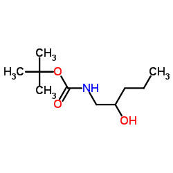 Carbamic acid, (2-hydroxypentyl)-, 1,1-dimethylethyl ester (9CI) picture