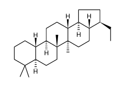 17beta(h),21alpha(h)-25,28,30-trisnorhopane structure