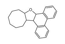 8b,9a,10,11,12,13,14,15,15a,15b-decahydrocycloocta[b]phenanthro[9,10-d]furan Structure