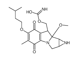 7-Isopentyloxy-7-demethoxymitomycin A Structure