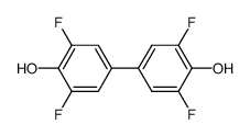 3,3',5,5'-tetrafluoro-4,4'-diphenol Structure