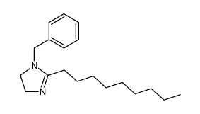 1-benzyl-2-nonyl-4,5-dihydroimidazole结构式