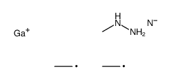 azido(diethyl)gallane,methylhydrazine结构式