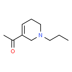 Ethanone, 1-(1,2,5,6-tetrahydro-1-propyl-3-pyridinyl)- (9CI) structure