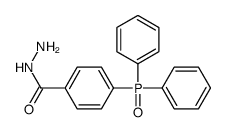 4-diphenylphosphorylbenzohydrazide结构式