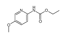 Carbamic acid, (5-methoxy-2-pyridinyl)-, ethyl ester (9CI) structure