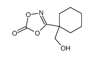 3-[(1-Hydroxymethyl)cyclohexyl]-1,4,2-dioxazol-5-on Structure