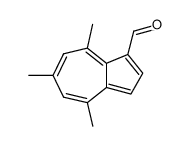 4,6,8-trimethyl-1-azulenecarbaldehyde Structure