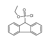 9-[chloro(ethoxy)phosphoryl]-9H-fluorene结构式