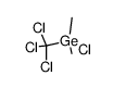 chlorodimethyl(trichloromethyl)germane Structure