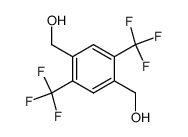 (2,5-bis(trifluoromethyl)-1,4-phenylene)dimethanol结构式