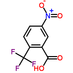 5-Nitro-2-(trifluoromethyl)benzoic acid structure