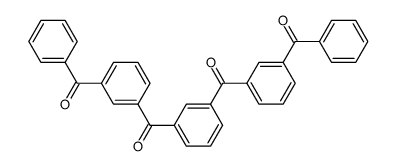 1,3-phenylenebis((3-benzoylphenyl)methanone)结构式