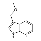 3-(methoxymethyl)-1H-pyrrolo[2,3-b]pyridine Structure