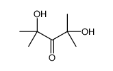 2,4-dihydroxy-2,4-dimethylpentan-3-one Structure