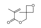 (3-methyloxetan-3-yl)methyl 2-methylprop-2-enoate结构式