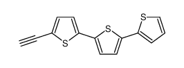 2-ethynyl-5-(5-thiophen-2-ylthiophen-2-yl)thiophene Structure