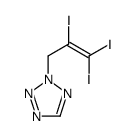 2-(2,3,3-Triiodoallyl)-2H-tetrazole structure