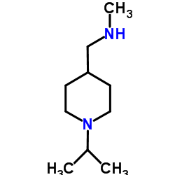 (1-ISOPROPYL-PIPERIDIN-4-YLMETHYL)-METHYL-AMINE Structure