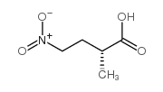 (R)-2-Methyl-4-nitrobutanoic acid Structure