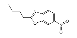 2-BUTYL-6-NITRO-1,3-BENZOXAZOLE structure