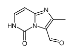 5,6-Dihydro-2-methyl-5-oxoimidazo<1,2-c>pyrimidin-3-carboxaldehyd结构式