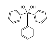 dihydroxy(triphenyl)-λ5-arsane Structure