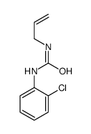 1-(2-chlorophenyl)-3-prop-2-enylurea结构式