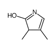 3,4-dimethyl-1,3-dihydropyrrol-2-one Structure