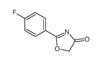 2-(4-FLUOROPHENYL)OXAZOL-4(5H)-ONE structure