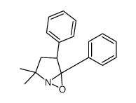 (1S,2S)-4,4-dimethyl-1,2-diphenyl-6-oxa-5-azabicyclo[3.1.0]hexane结构式