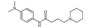 N-[4-(dimethylamino)phenyl]-4-piperidin-1-ylbutanamide Structure