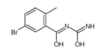 5-bromo-N-carbamoyl-2-methylbenzamide结构式