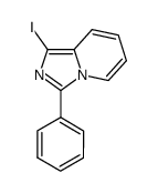 1-iodo-3-phenylimidazo[1,5-a]pyridine结构式