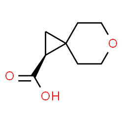 (1S)-6-Oxaspiro[2.5]octane-1-carboxylic acid Structure