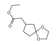 ethyl 2-(1,4-dioxaspiro[4.4]nonan-8-yl)acetate Structure