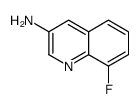 8-氟喹啉-3-胺结构式