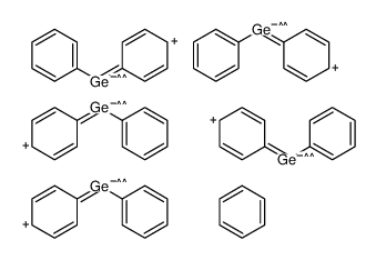 benzene,diphenylgermanium结构式