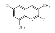 2,6-二氯-3,8-二甲基喹啉结构式