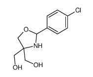 [2-(4-chlorophenyl)-4-(hydroxymethyl)-1,3-oxazolidin-4-yl]methanol Structure
