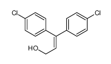 3,3-bis(4-chlorophenyl)prop-2-en-1-ol结构式