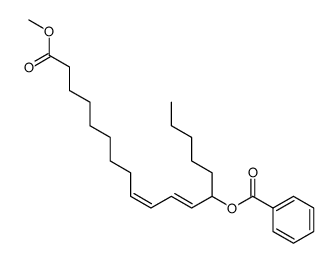benzoate of 13-hydroxy-(Z)-9-(E)-11-octadecadienonic acid methylester结构式