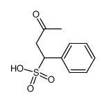 3-oxo-1-phenylbutane-1-sulfonic acid Structure