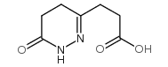 3-(6-oxo-1,4,5,6-tetrahydro-pyridazin-3-yl)-propionic acid Structure