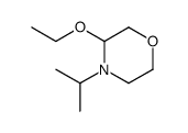 3-ethoxy-4-propan-2-ylmorpholine结构式