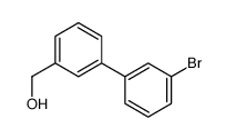 (3'-bromobiphenyl-3-yl)methanol Structure