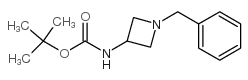 TERT-BUTYL (1-BENZYLAZETIDIN-3-YL)CARBAMATE structure