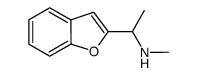 N-[1-(1-benzofuran-2-yl)ethyl]-N-methylamine结构式