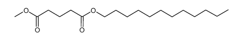 pentanedioic acid dodecyl ester methyl ester Structure
