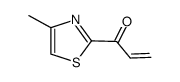 2-acryloyl-4-methyl-thiazole结构式